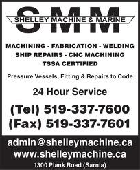 Shelley Machine & Marine Inc