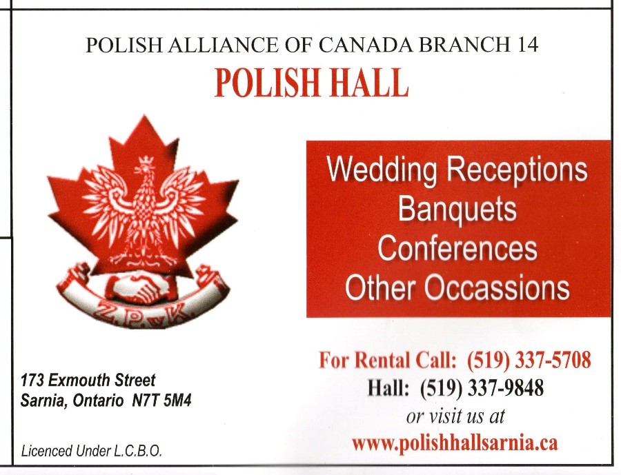 Polish Hall Sarnia