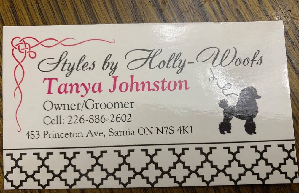 Styles by Holly Woof Professional Dog Grooming